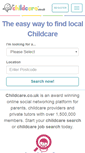 Mobile Screenshot of childcare.co.uk
